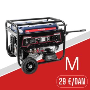 Najam agregata za struju M alat plus