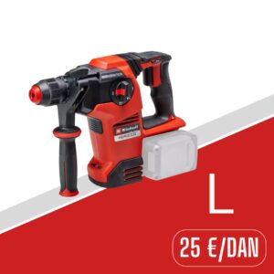 Najam akumulatorske bušilice SDS plus L Alat Plus