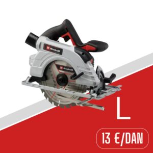 Najam akumulatorskog cirkulara L Alat Plus