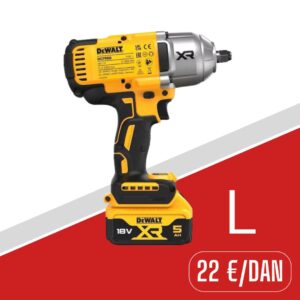 Najam akumulatorskog udarnog odvijača L